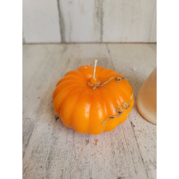 Ghost‎ do you like candle holder wax pumpkin Halloween set - Picture 4 of 11
